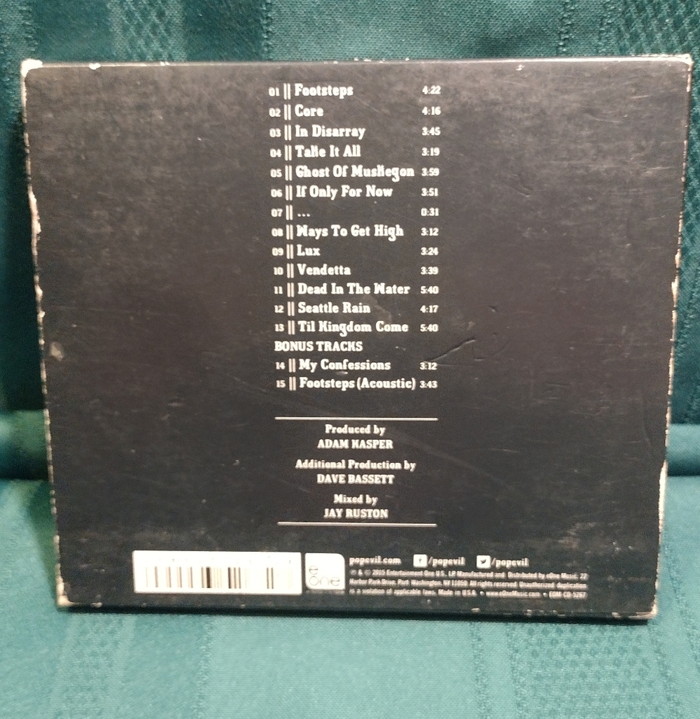 Pop Evil CD ( UP ) - Picture 2 of 6